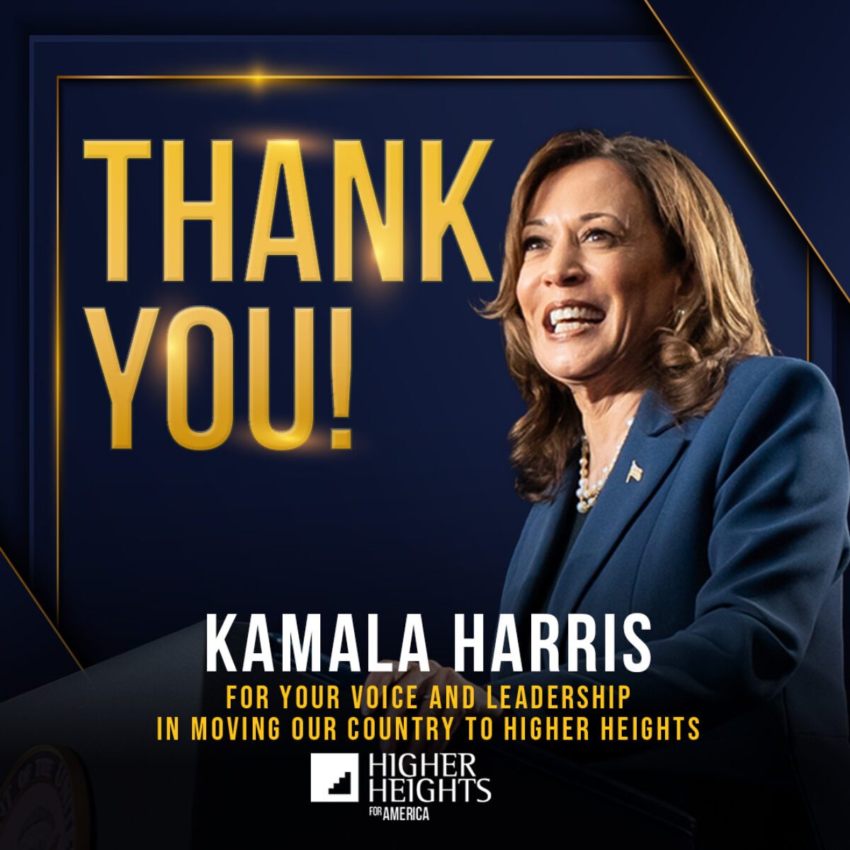 Higher Heights Thanks VP Kamala Harris and Reflects on the Historic